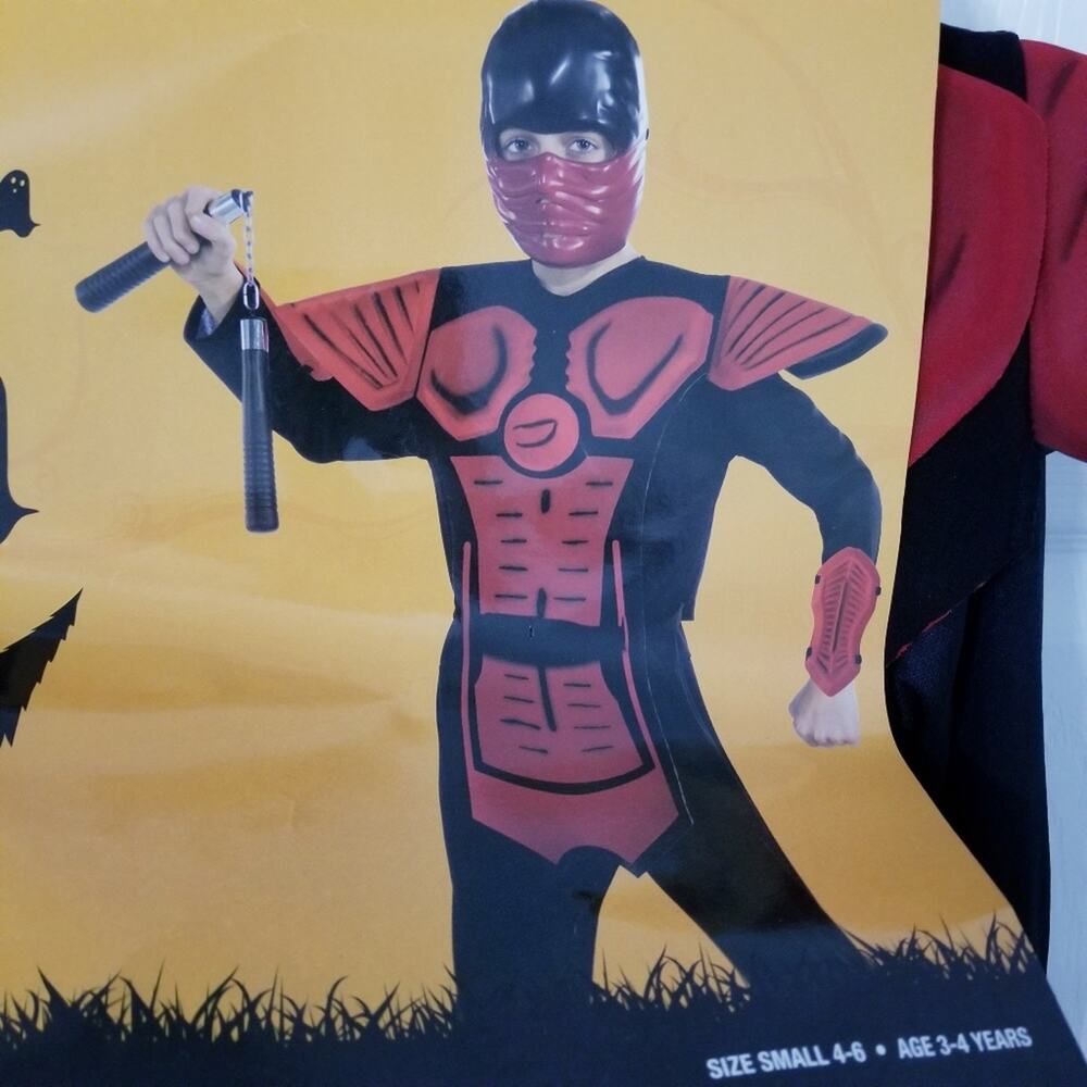 Ninja Costume Kids size small NWT